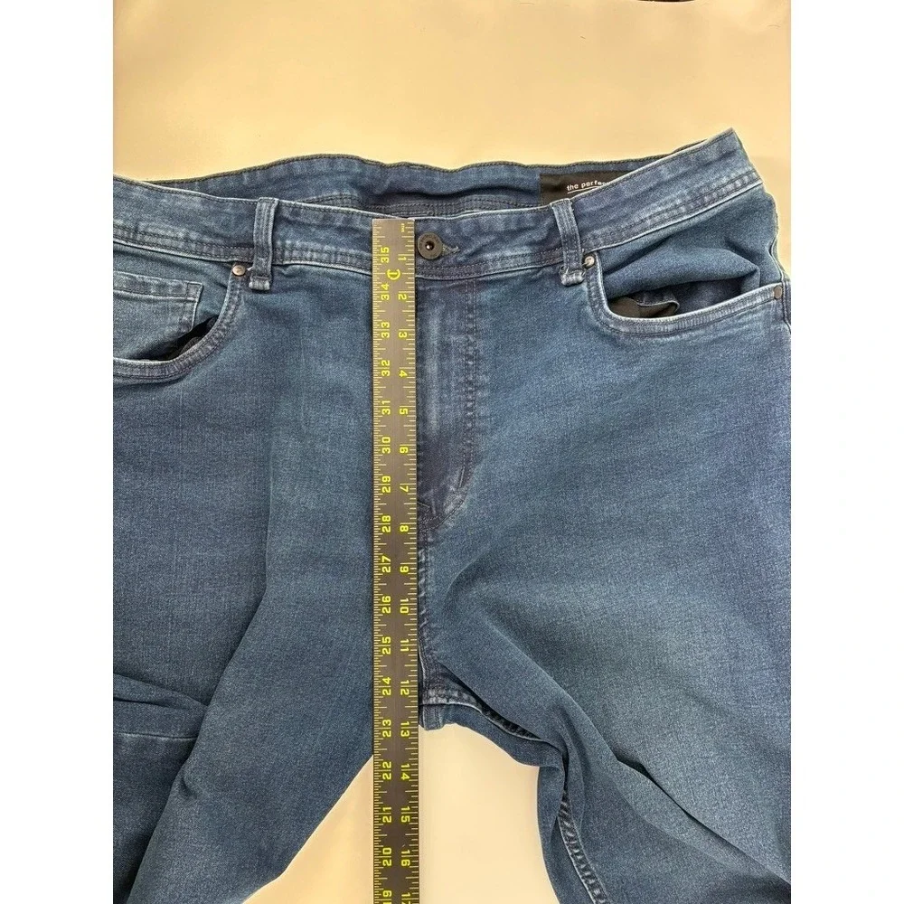 The Perfect Jean NYC Slim Thick Mens 38x32 Blue Stretch Denim Jeans JU9T5DCPT32